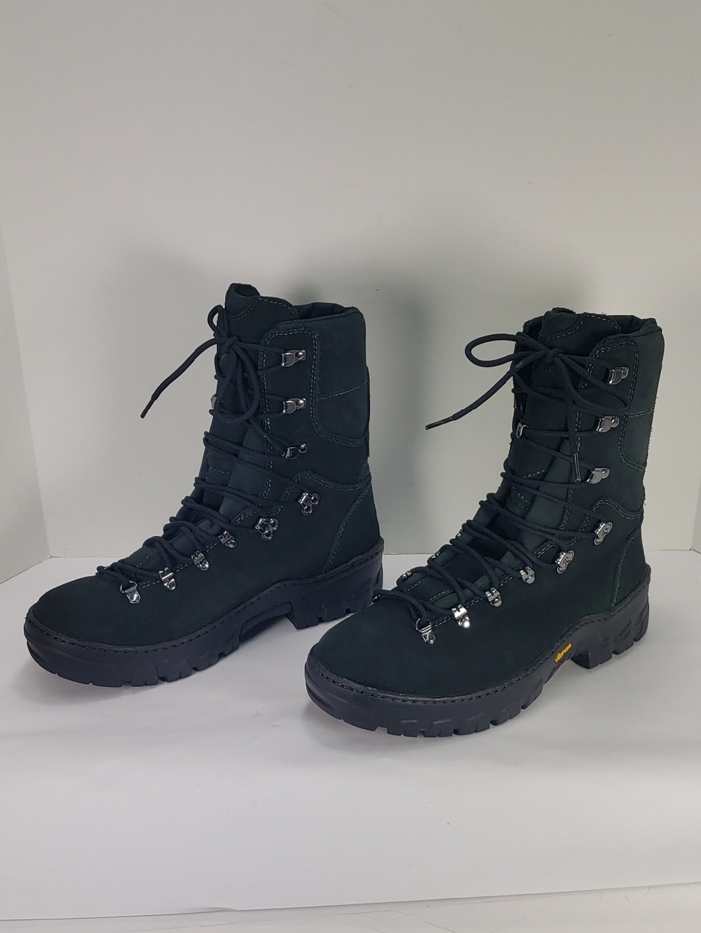 NEW DANNER WILDLAND TACTICAL FIREFIGHTER BLACK LEATHER BOOTS 18050 MEN'S 11.5 EE